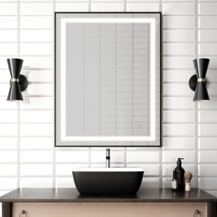 Kalia Kalia Effect Rectangle LED Mirror