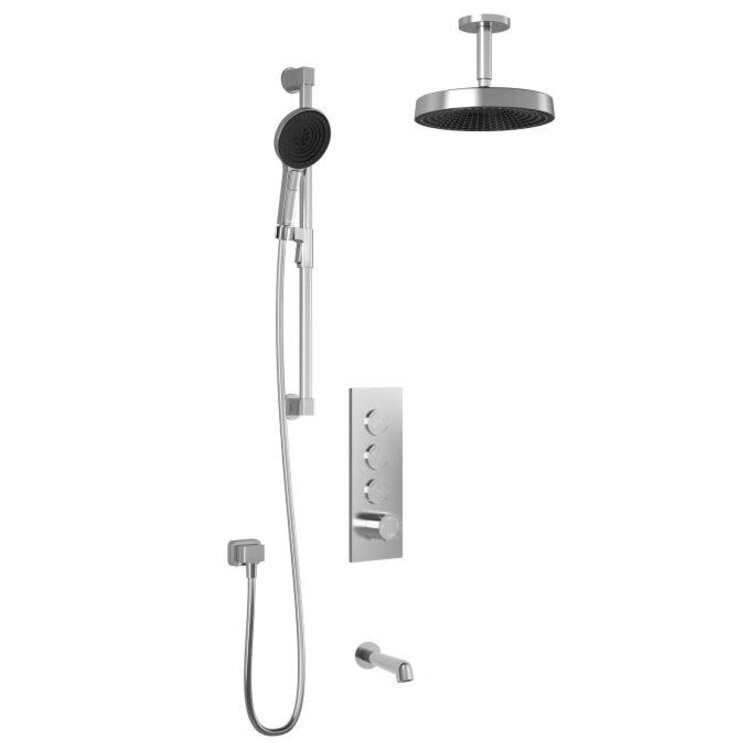 Kalia Kalia Elva Push-Button TB3 Premia Shower-Kit