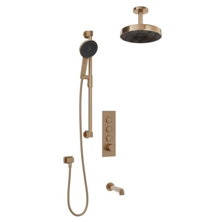 Kalia Kalia Elva Push-Button TB3 Premia Shower-Kit