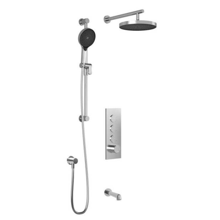Kalia Kalia Elva Push-Button TB3 Plus Shower-Kit