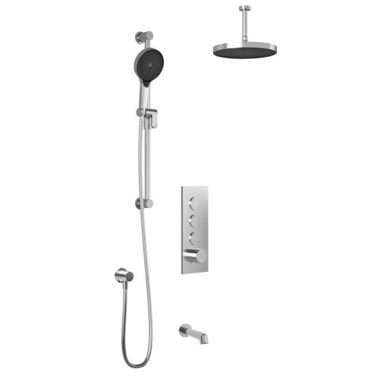 Kalia Kalia Elva Push-Button TB3 Plus Shower-Kit