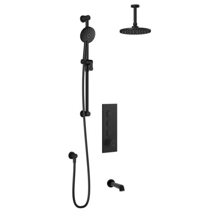 Kalia Kalia Elva Push-Button TB3 Standard Shower-Kit