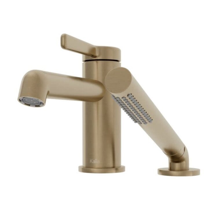 Kalia Kalia Elva Deck-Mount Tub Filler W/ Handshower