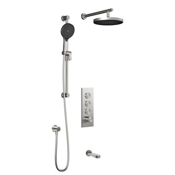 Kalia Kalia Sten Push-Button TB3 Plus Shower Kit