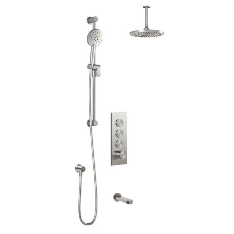 Kalia Kalia Sten Push-Button TB3 Standard Shower Kit