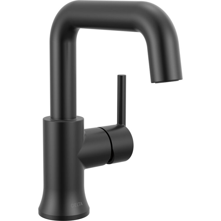 Delta Trinsic Single Handle Square Spout Lav Faucet