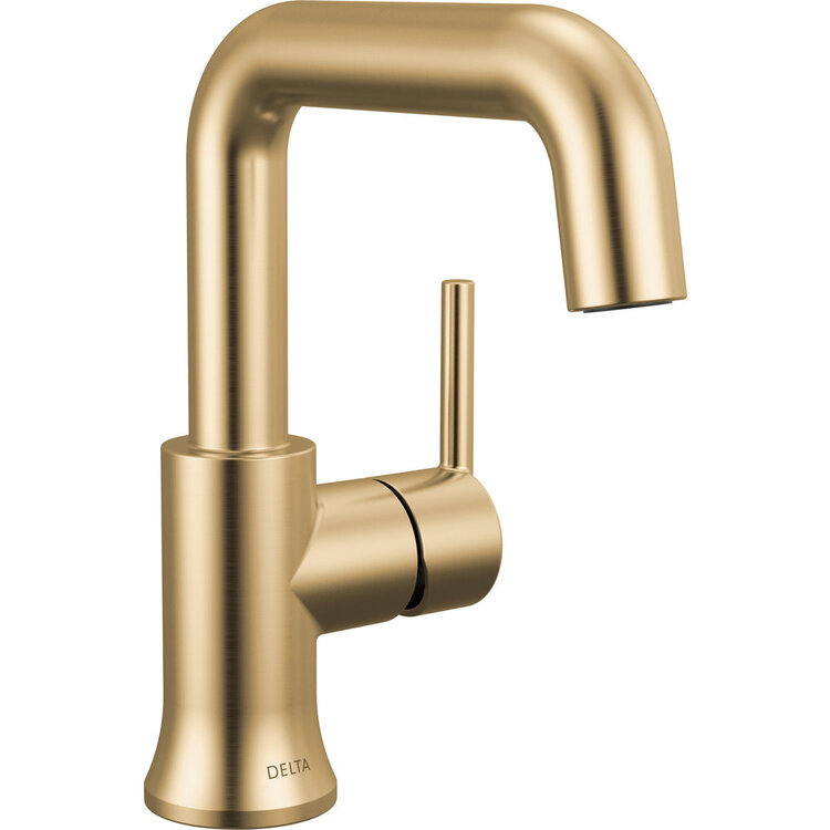 Delta Trinsic Single Handle Square Spout Lav Faucet