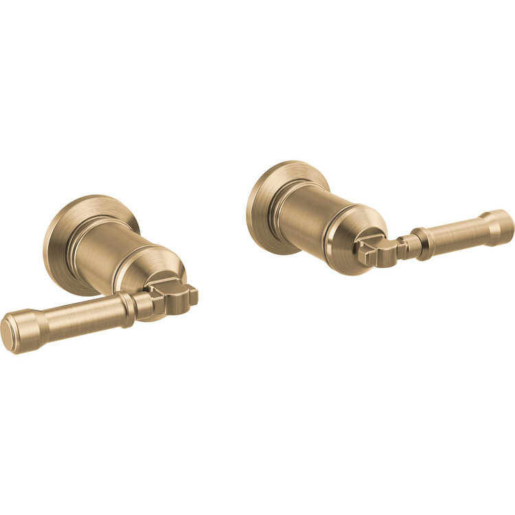 Delta Broderick Wall-Mount Lav LEVER Handles Only
