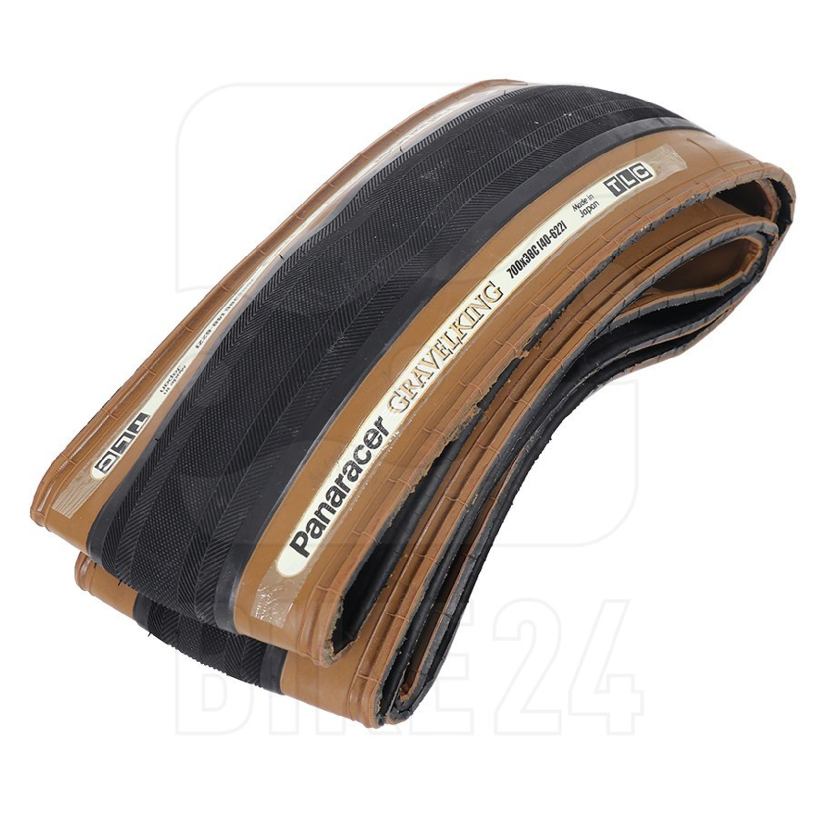 Panaracer Panaracer Gravel King Slick 700x38 Blk/Tan