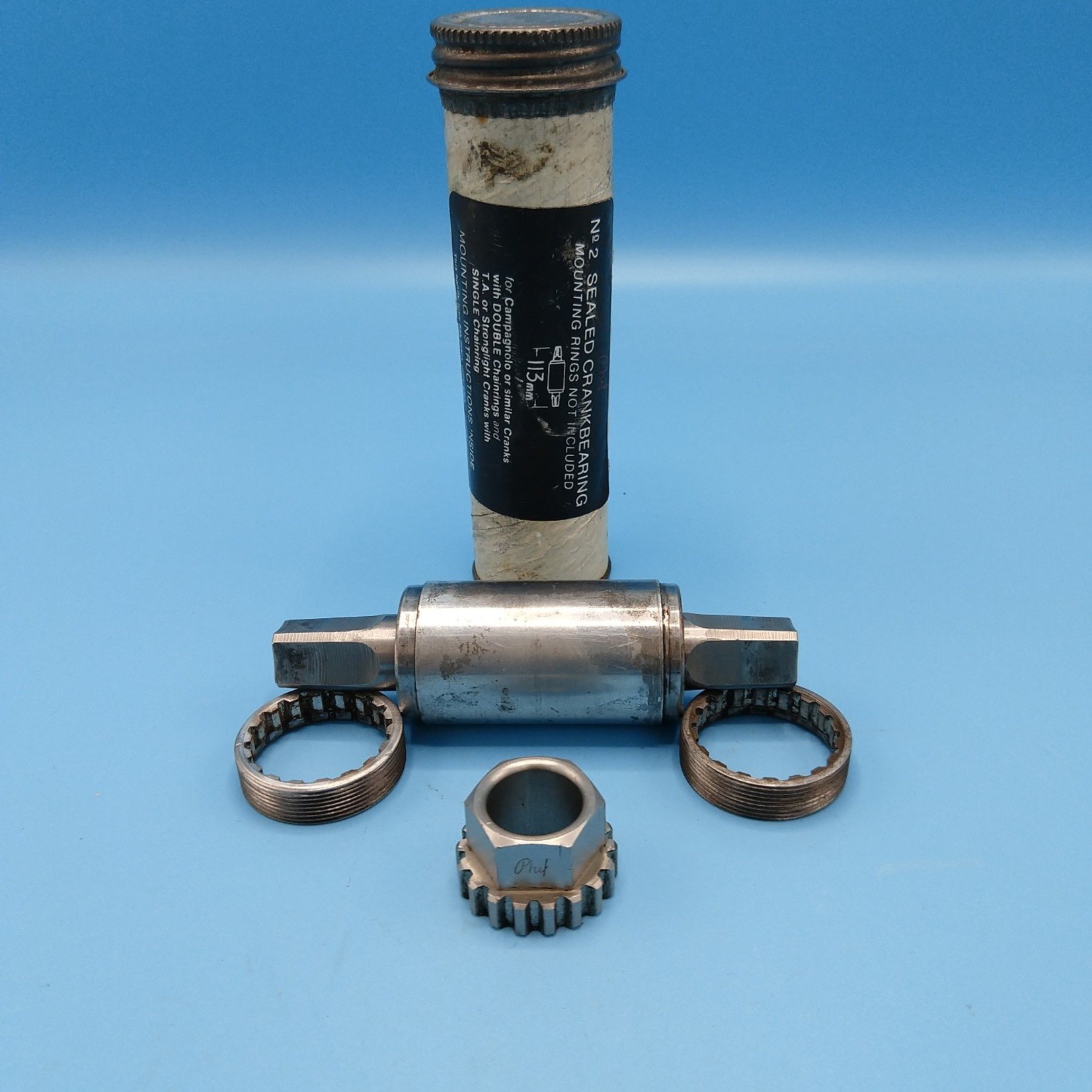 Phil Wood Bottom Bracket 113mm ISO Taper - Recycled Cycles