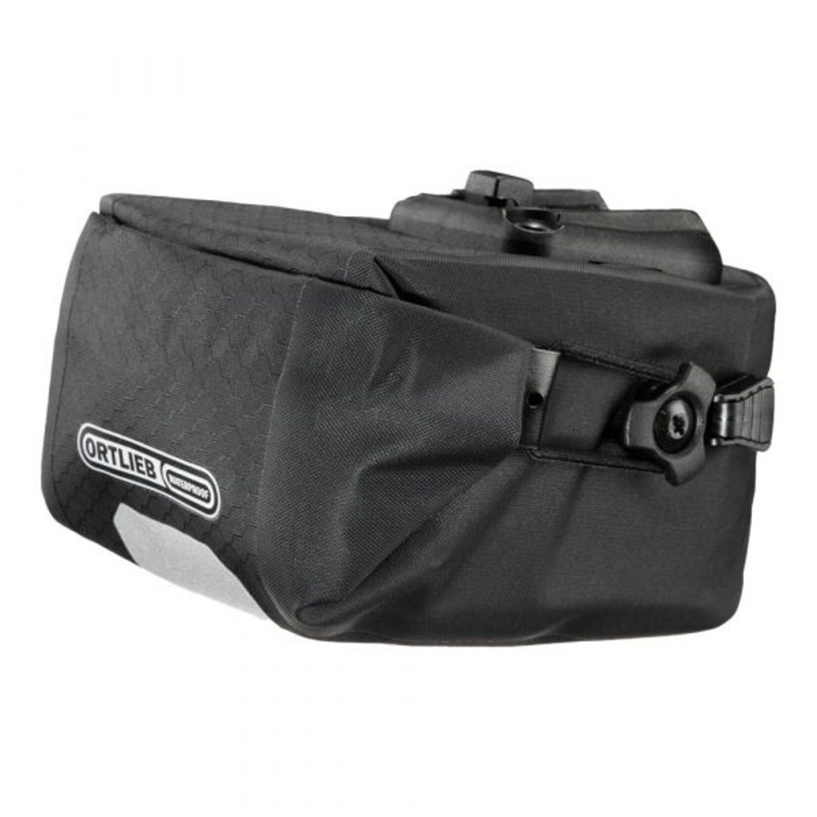 Ortlieb Micro Two Saddle Bag Matt Black 0.5L - Recycled Cycles
