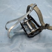 Pédales Toe Clips Record Superleggeri Campagnolo Old Logo