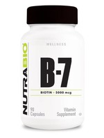 Nutra Bio Biotin 5000iu B-7 120 caps