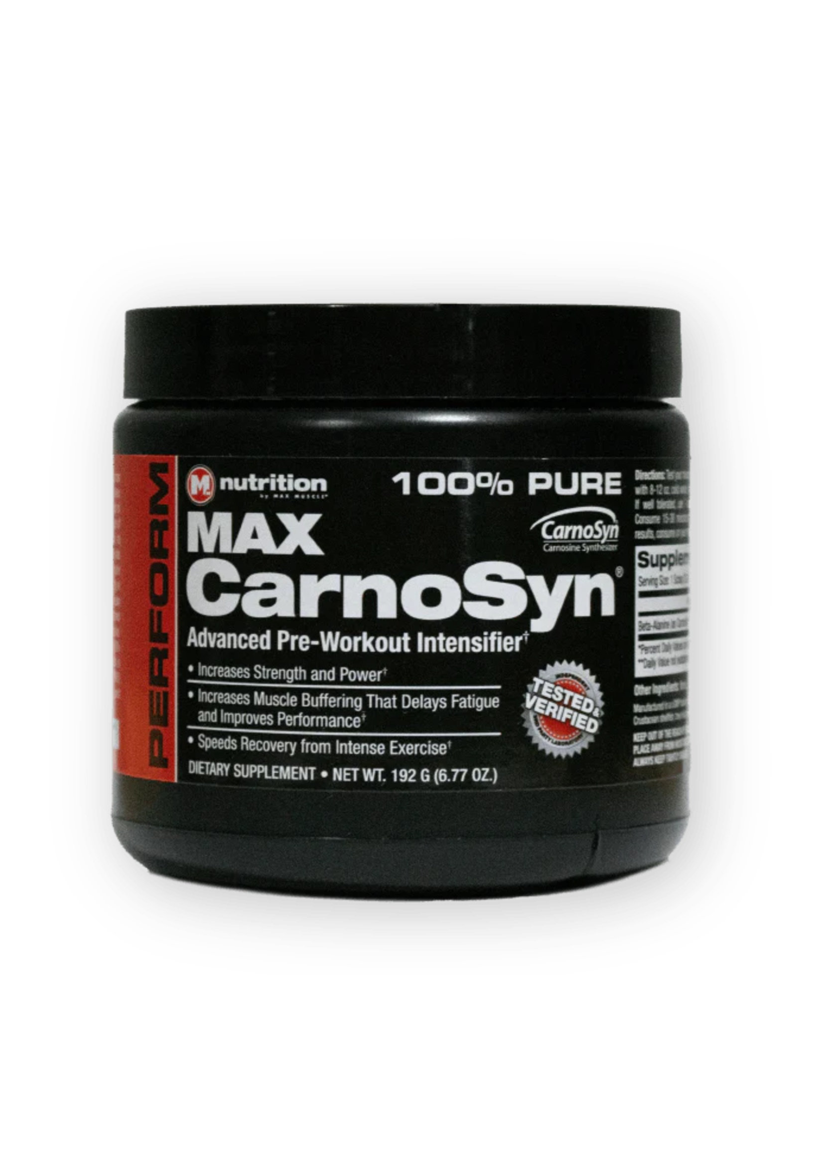 Max Muscle Carnosyn Beta Alanine 192g