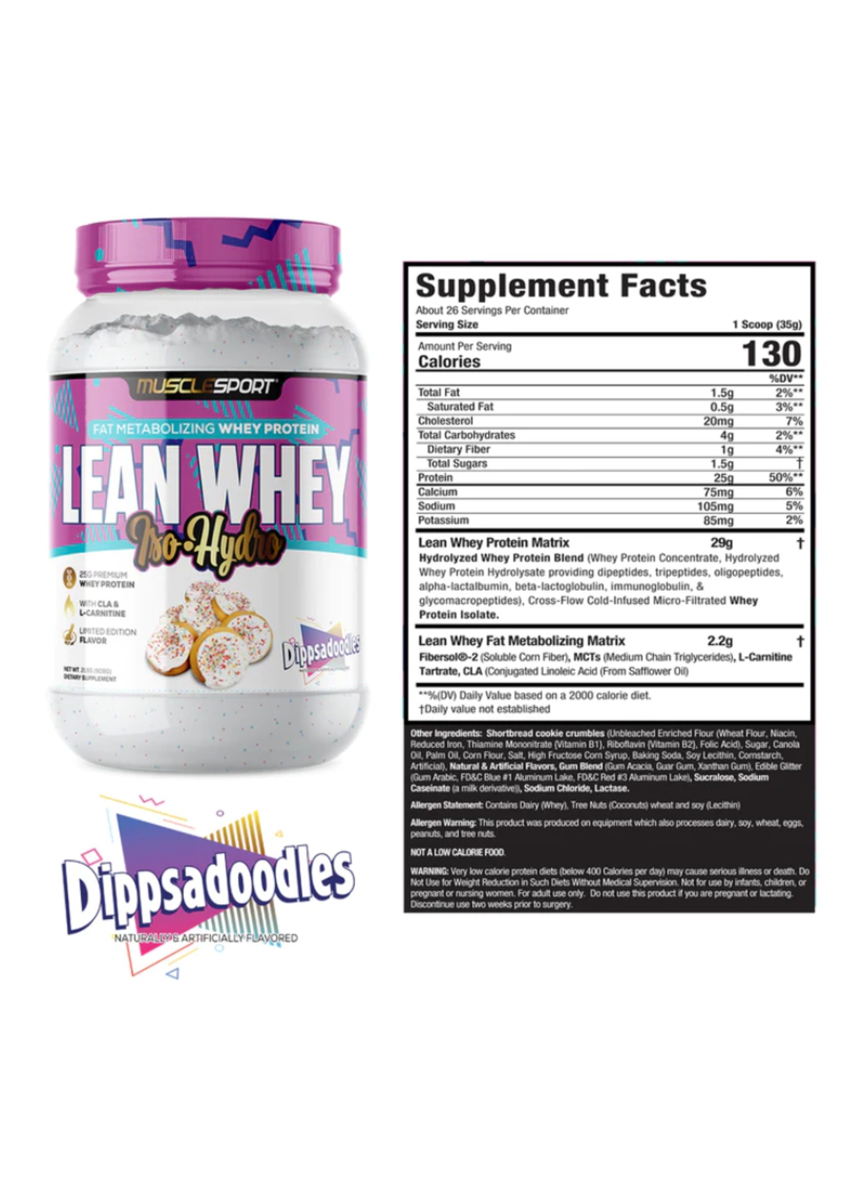 Muscle Sport Lean Whey Protein