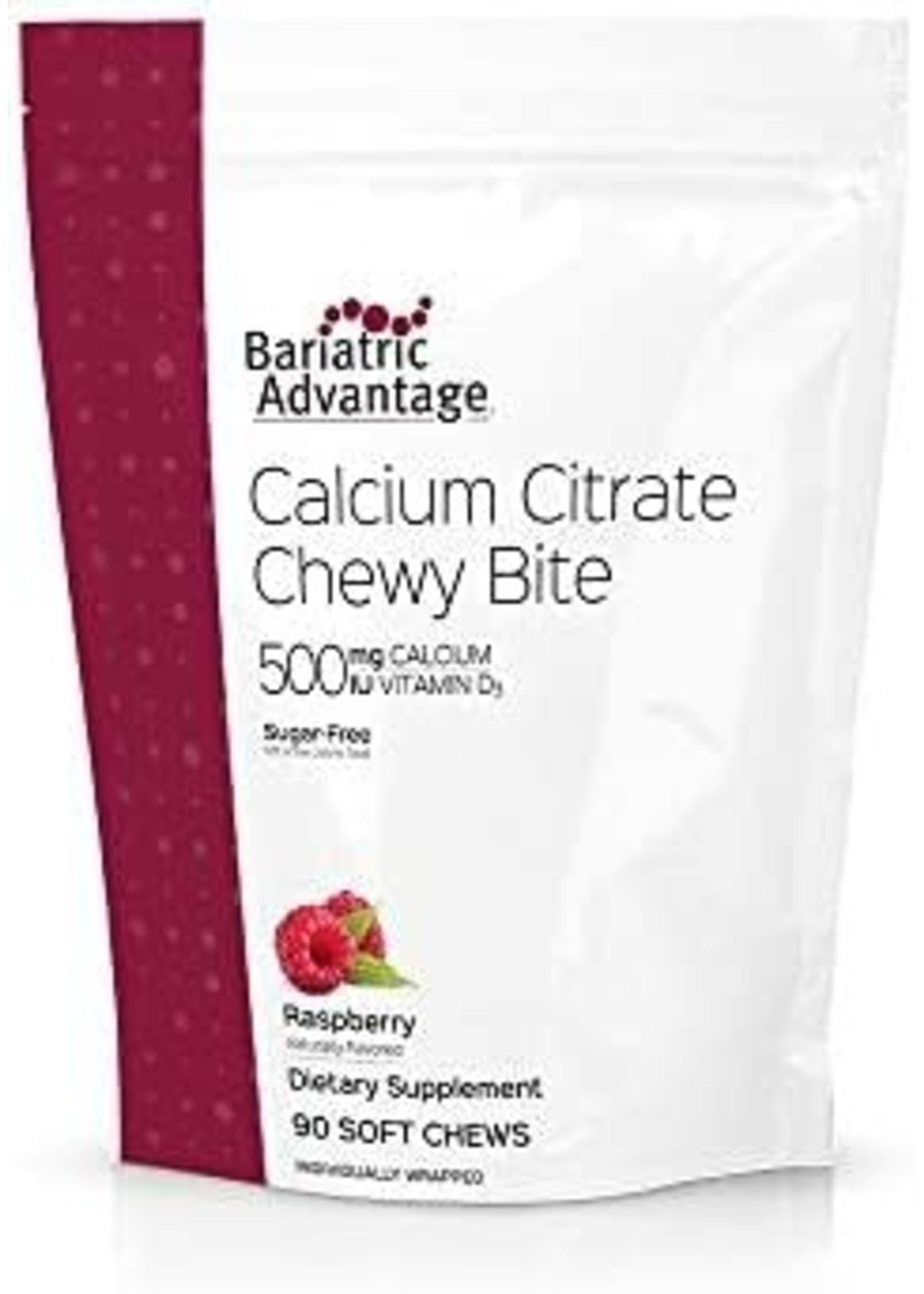 Bariatric Advantage Bariatric Advantage Chewy Bite Calcium Raspberry
