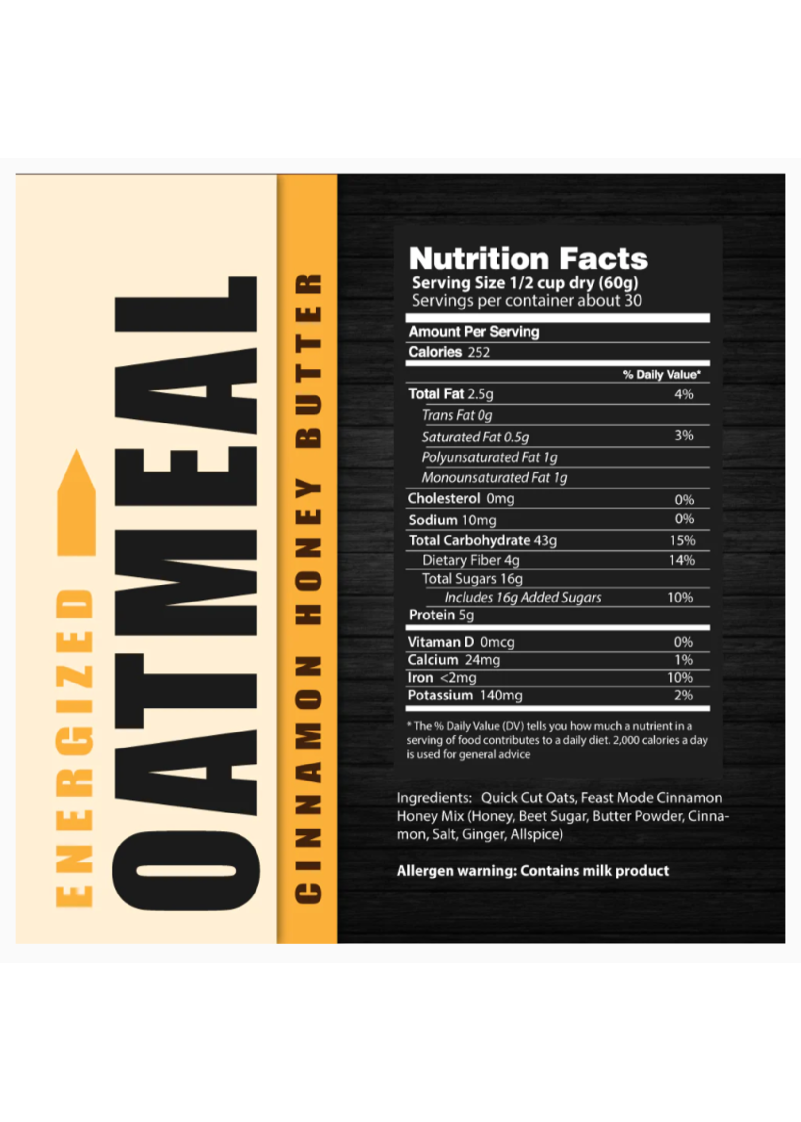 Feast Mode Feast Mode Oatmeal