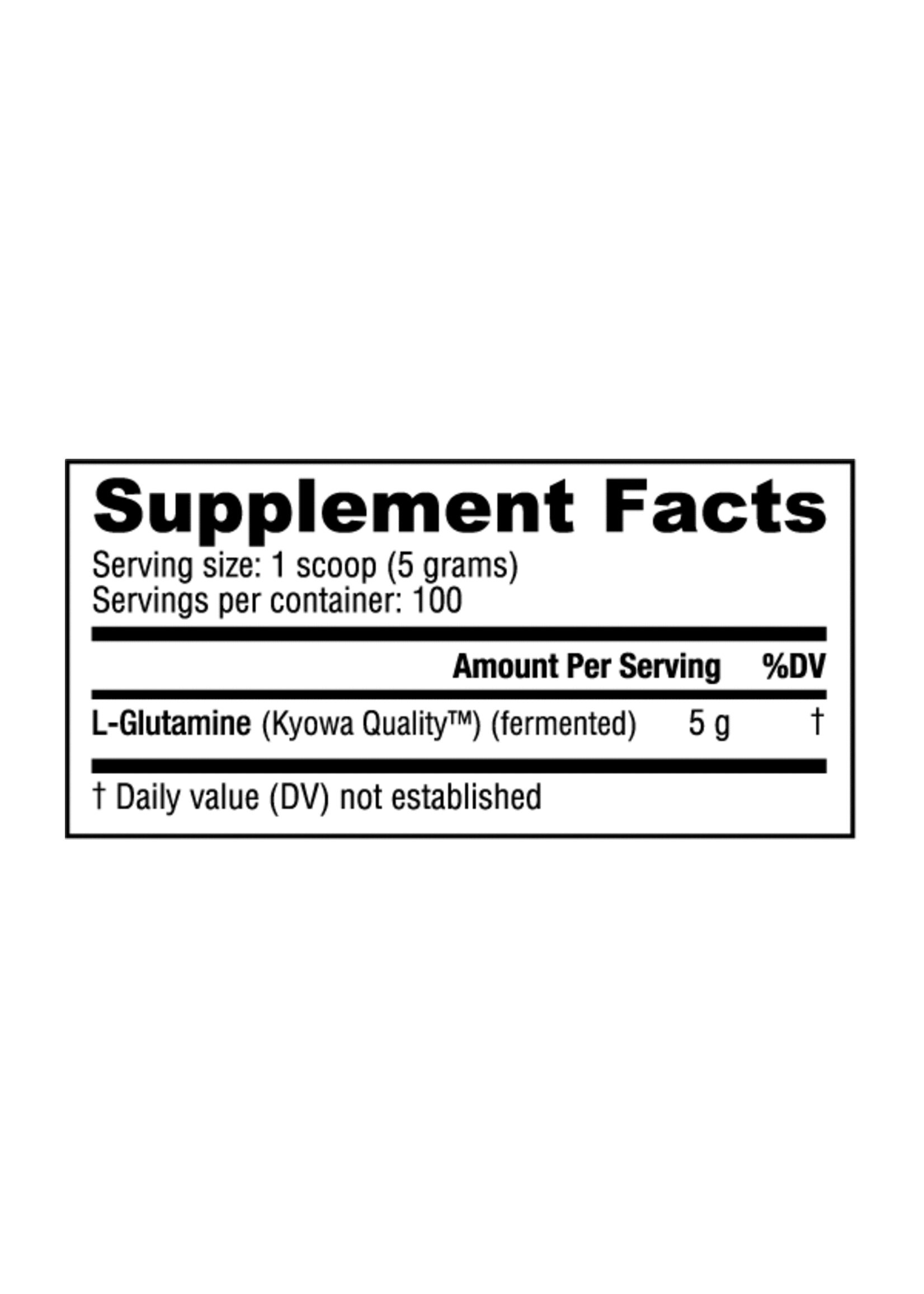 Nutra Bio Glutamine