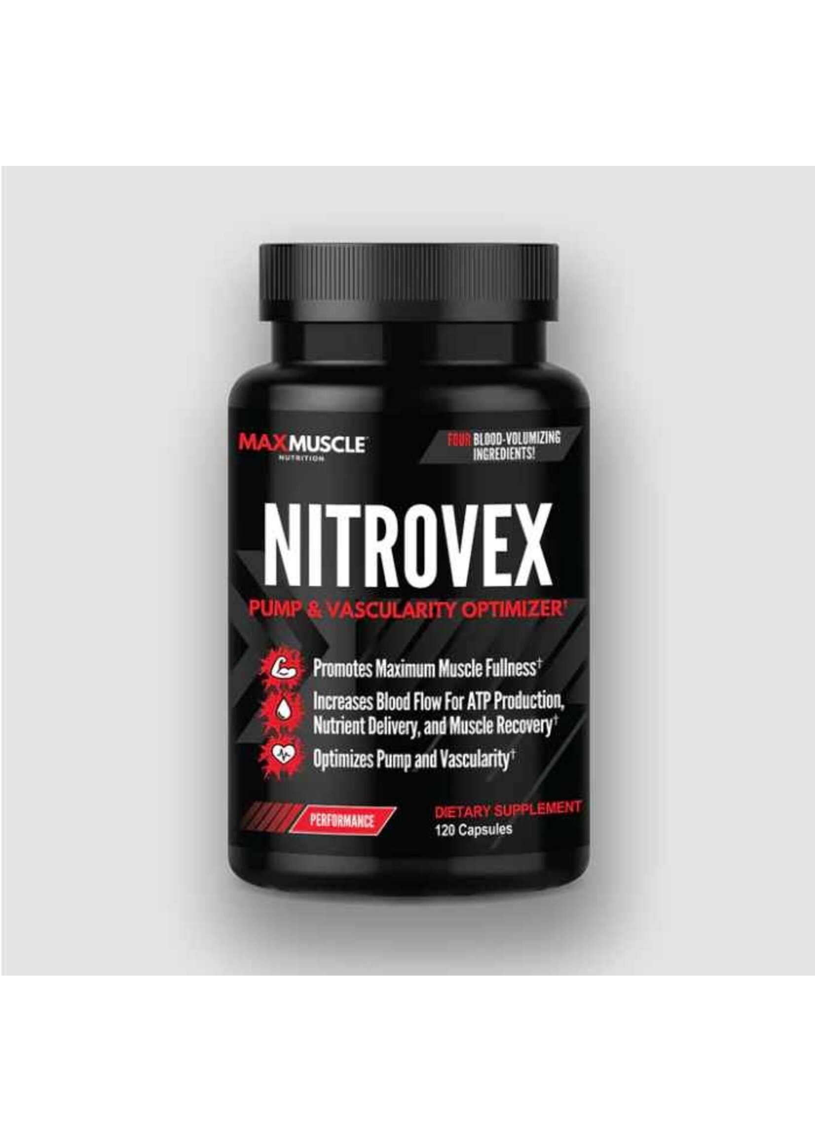 Max Muscle Nitrovex 120 cap
