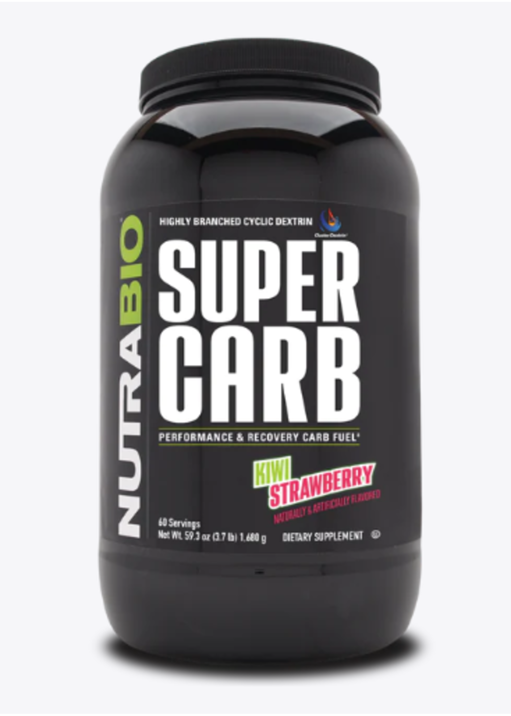 Nutra Bio Super Carb Kiwi Strawberry 60 servings