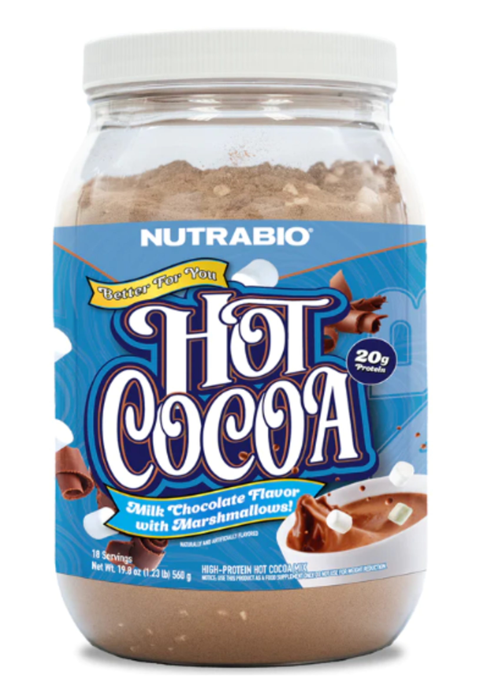 Nutra Bio Hot Cocoa Protein