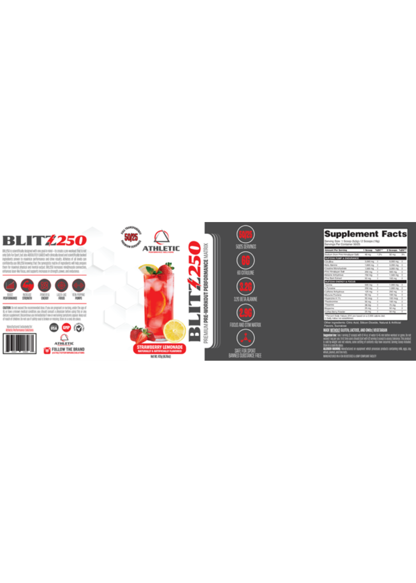 APS Blitz Pre Workout
