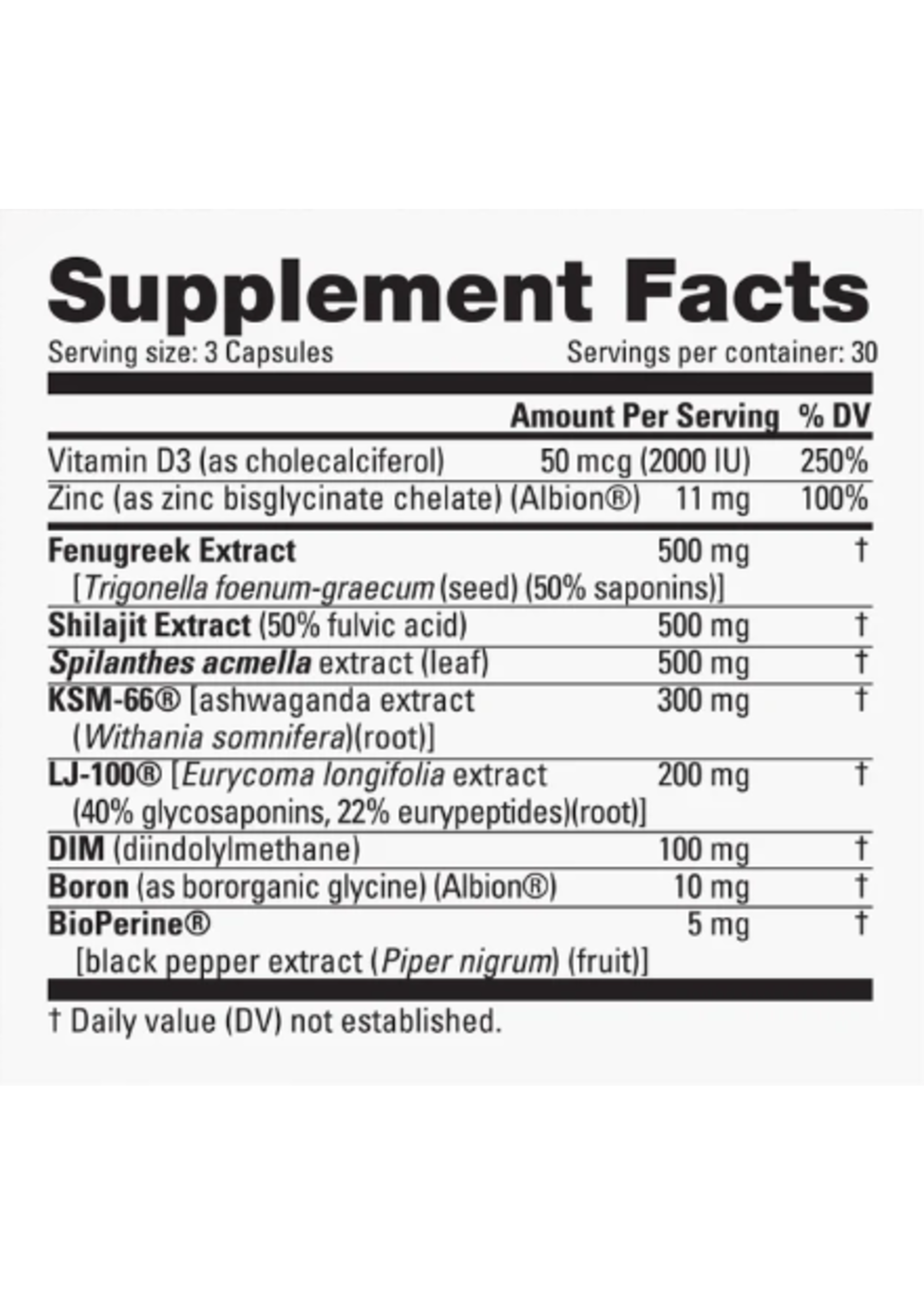 Unbound Unbound TEST Testosterone Booster