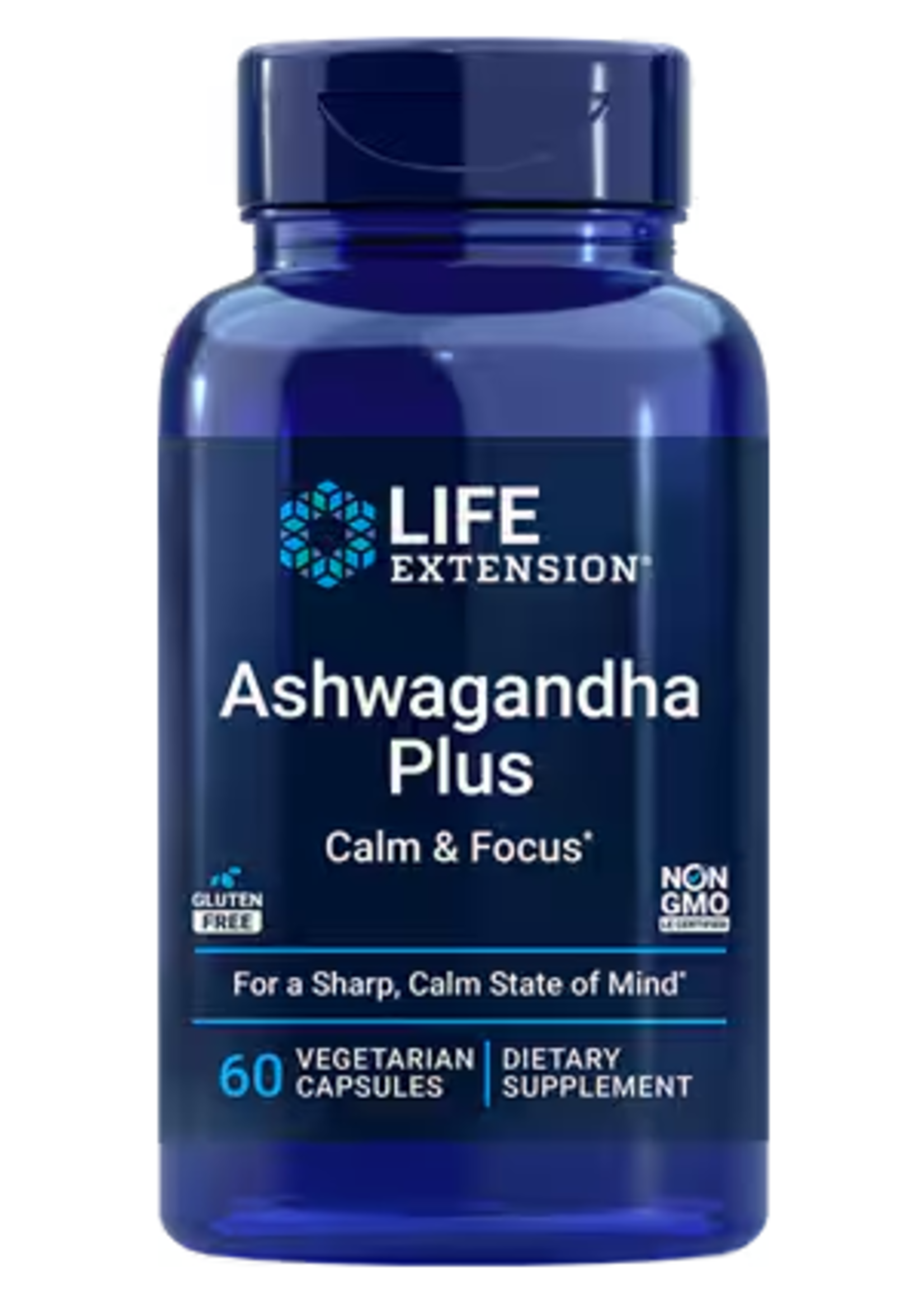 Life Extension Ashwagandha Plus Calm and Focus