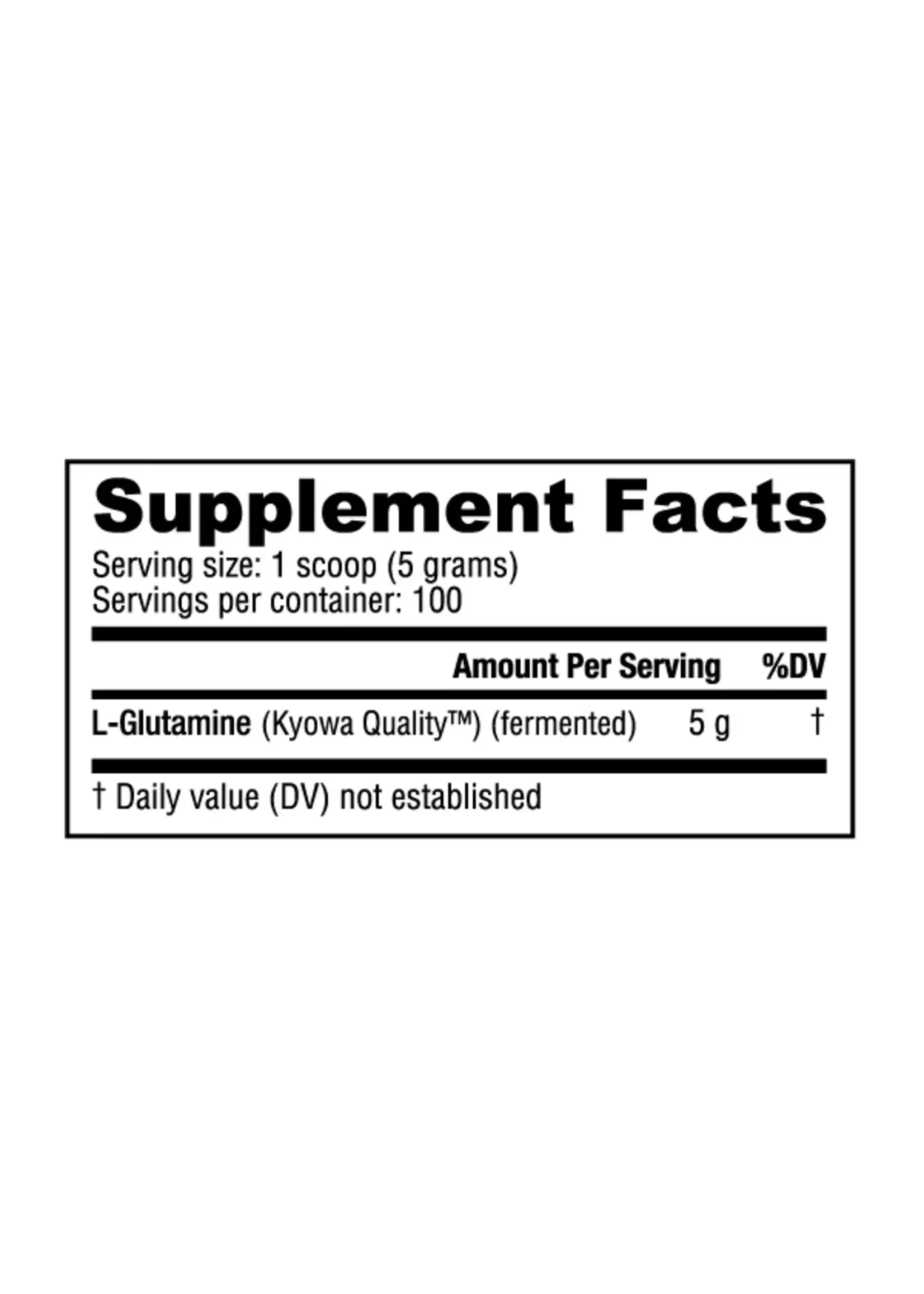 Nutra Bio Glutamine 500g