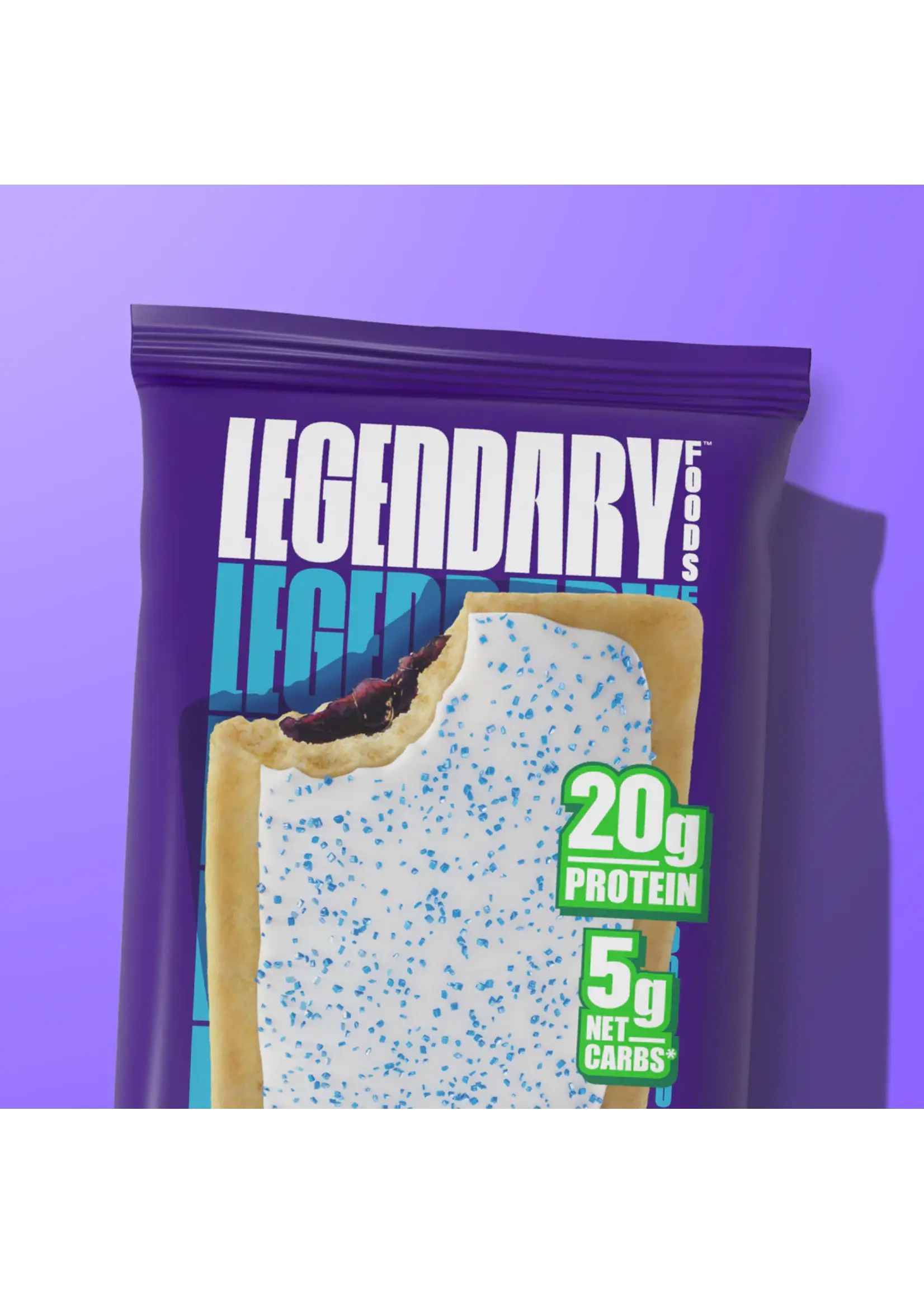 Legendary Foods Legendary Pop Tarts Blueberry