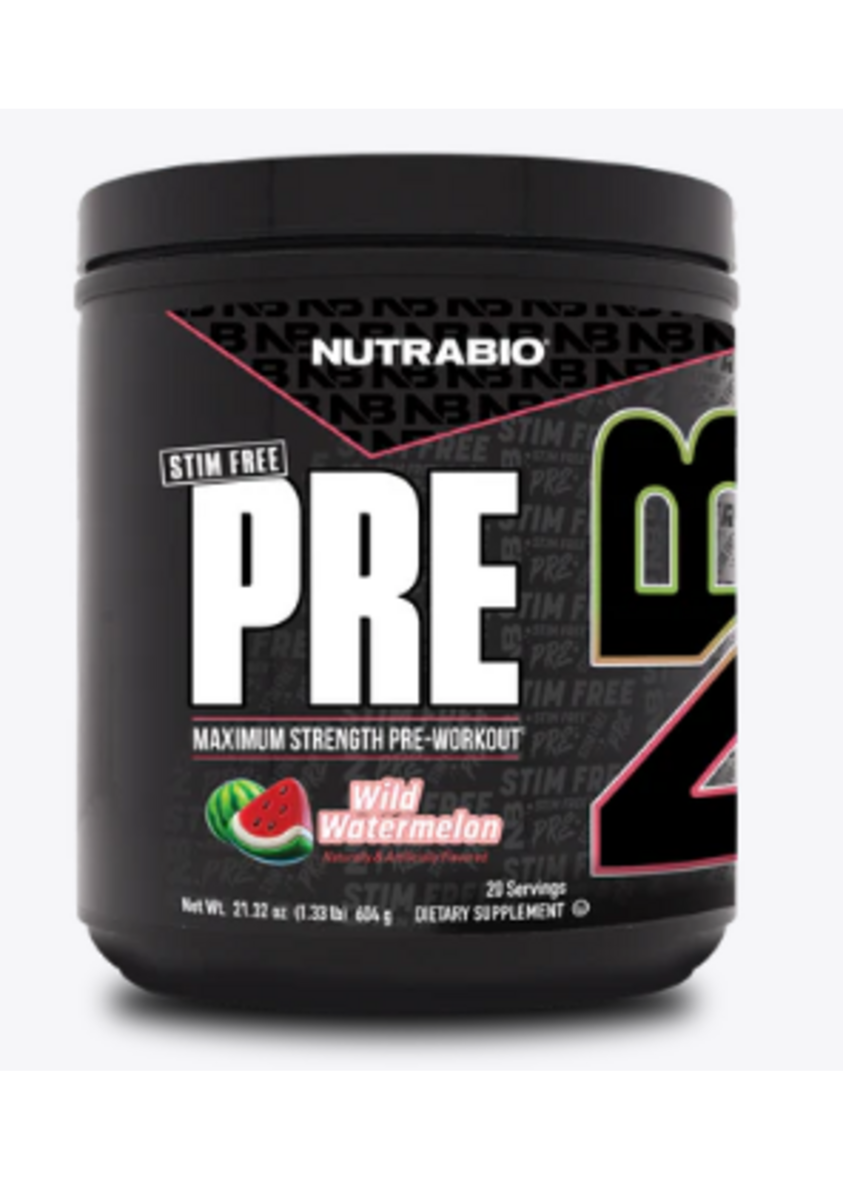 Nutra Bio Pre Stim Free