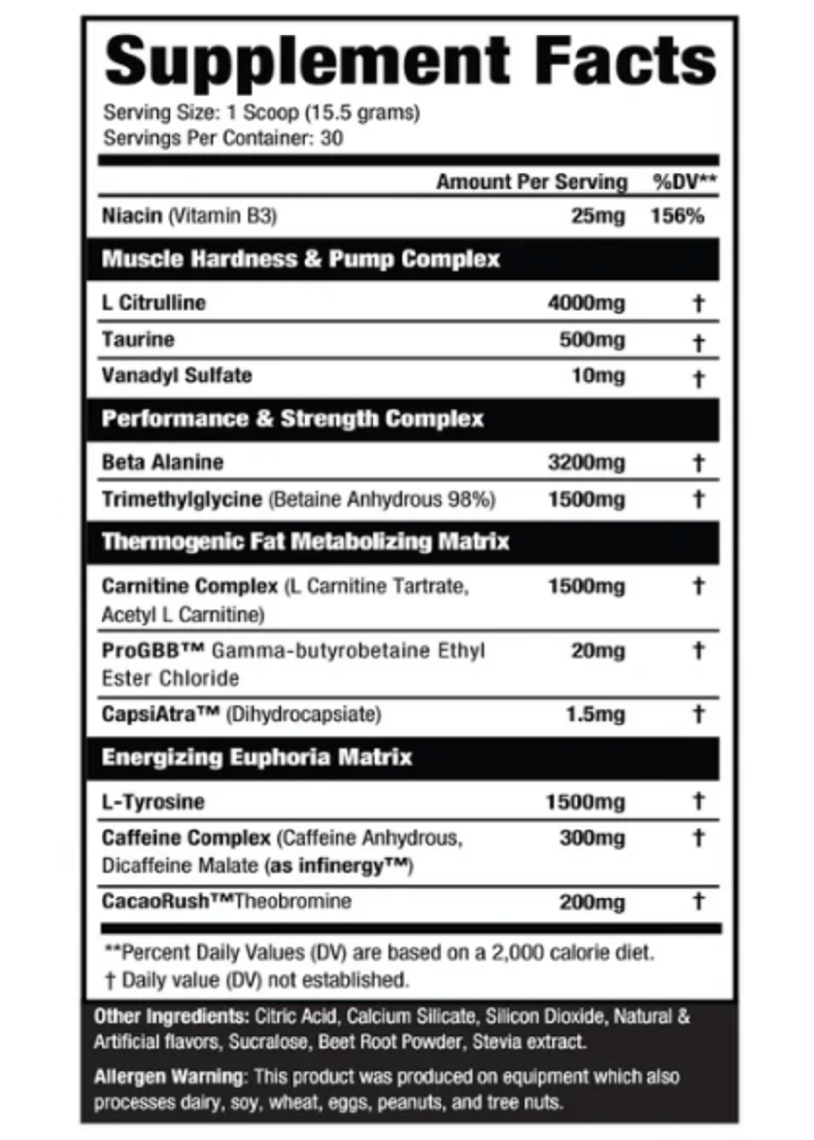 Muscle Sport Pre Lean Revolution Patriot Popsicle