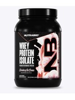Nutra Bio Nutra Bio Whey Isolate Strawberry