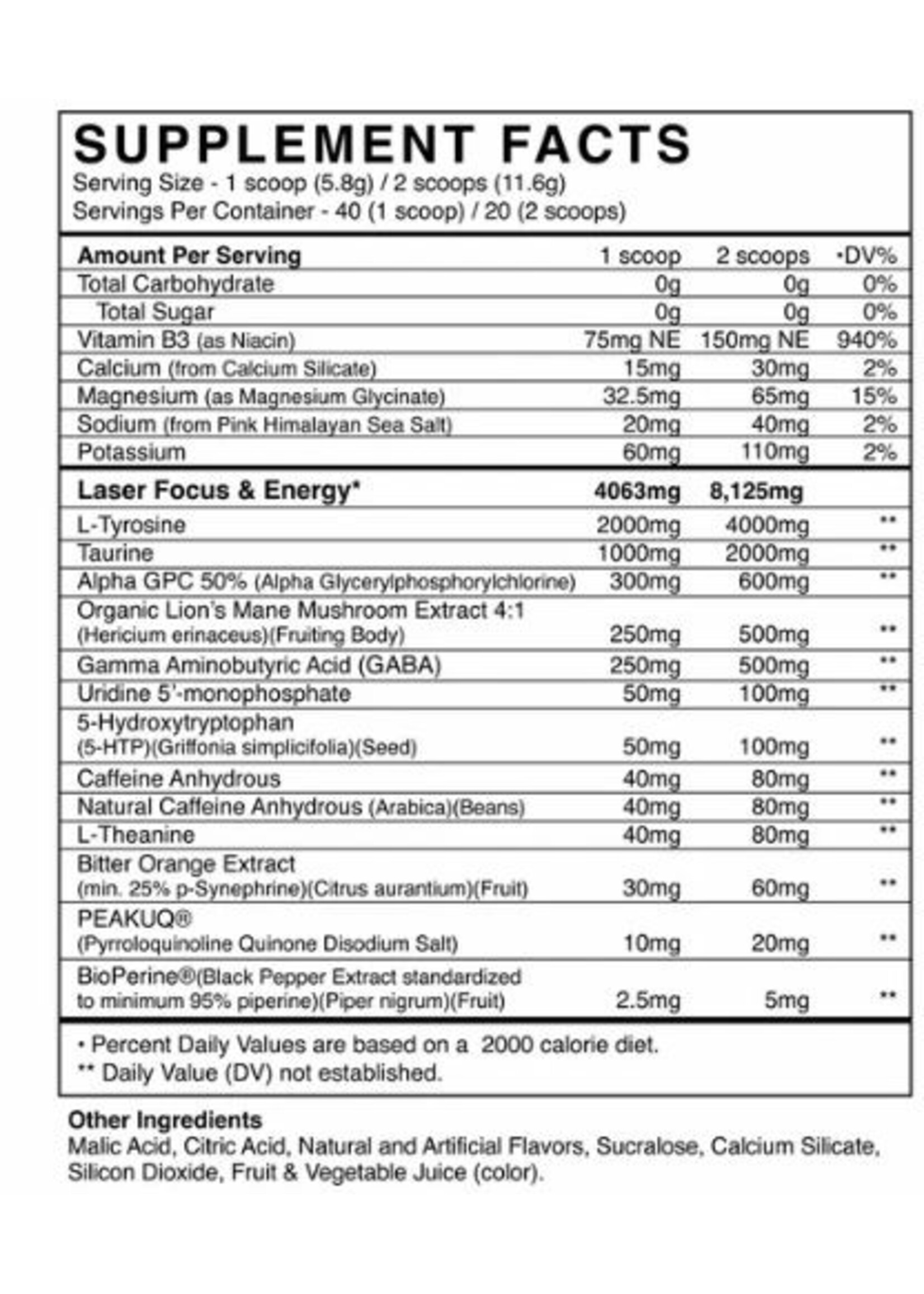 Blackmarket Labs Bump Razz Mango Sorbet