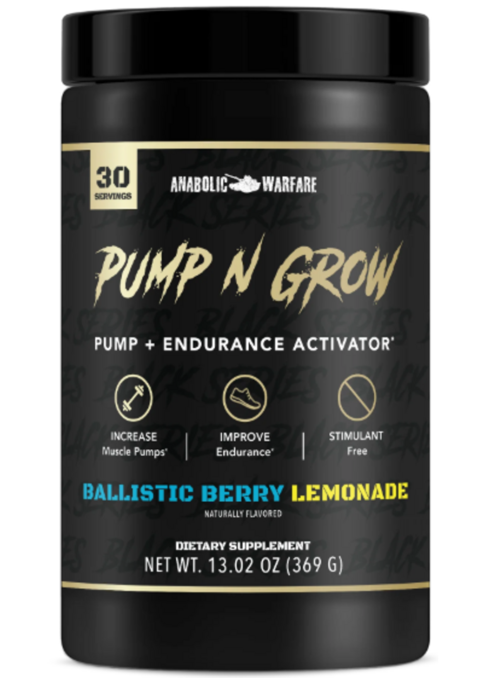 Anabolic Warfare Pump N Grow Berry Lemonade