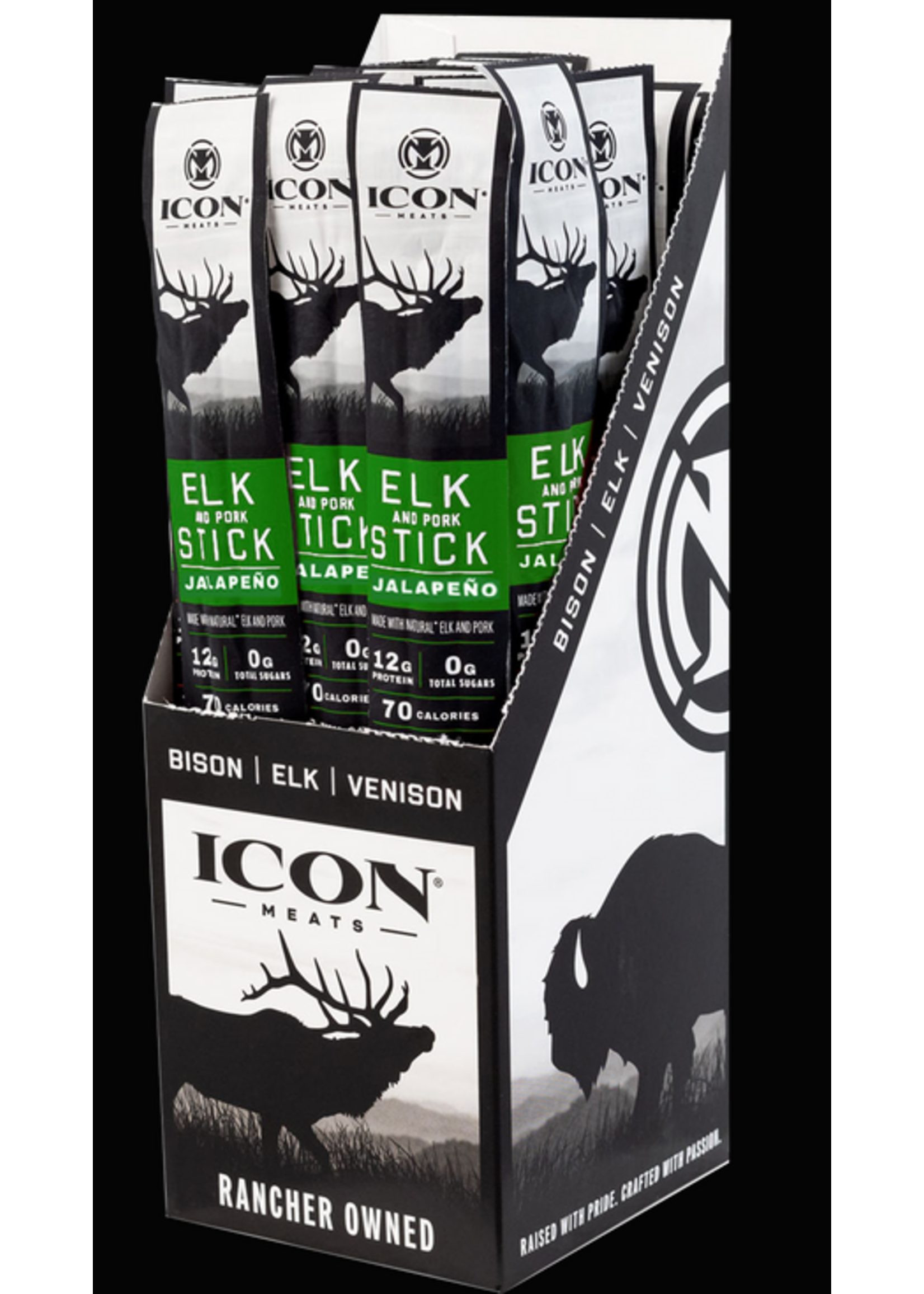 Icon Icon Elk and Pork Stick Jalapeno