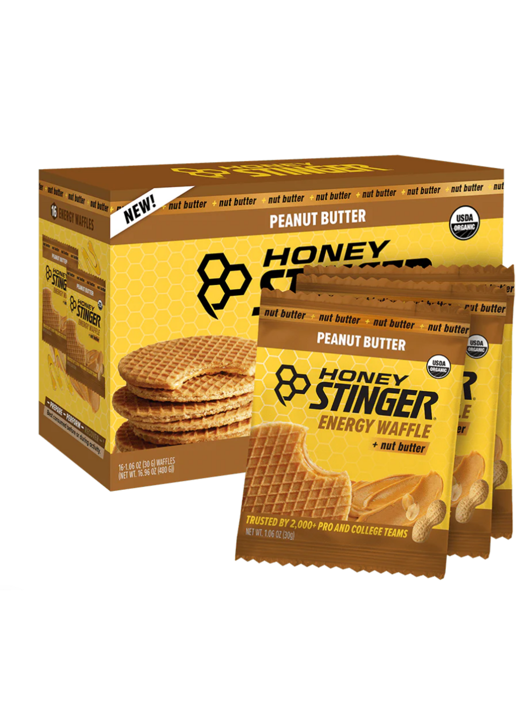 Honey Stinger Waffle Peanut Butter