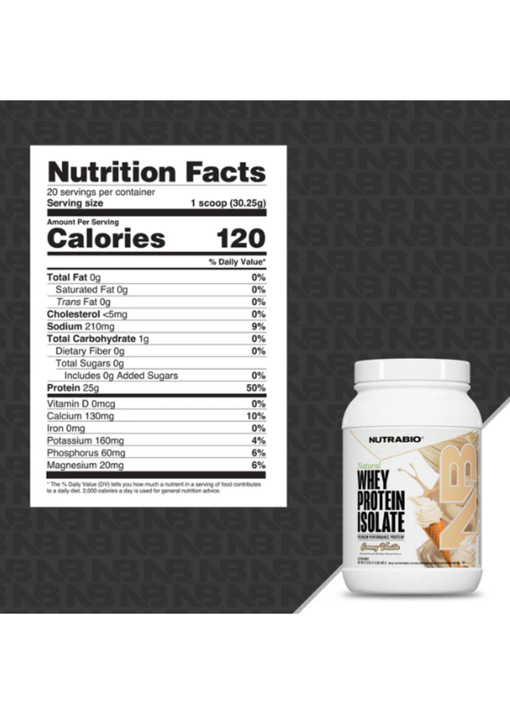 Nutra Bio Natural Whey  Protein Isolate