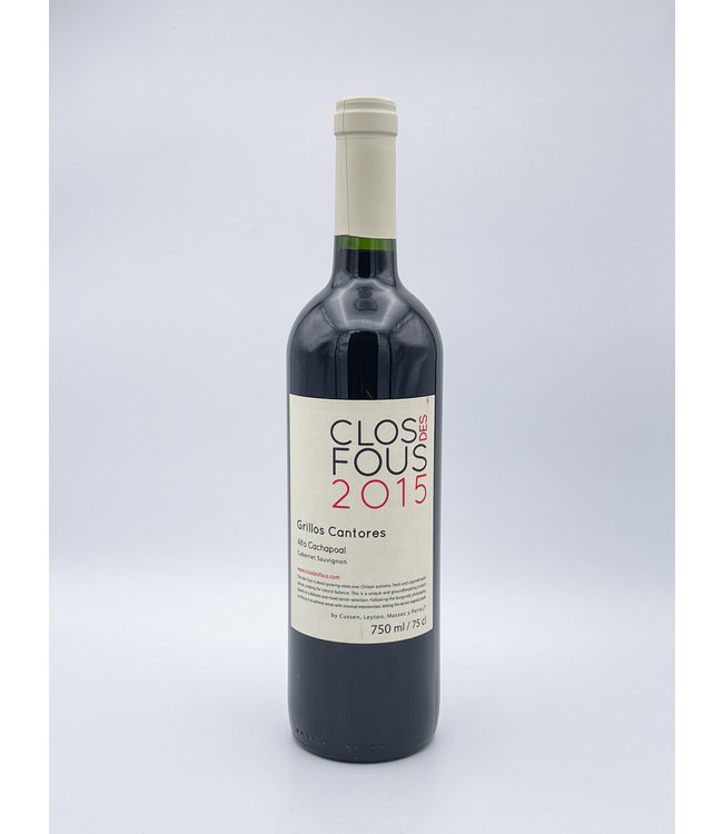 Clos Des Fous Grillos Cantoras Cabernet Sauvignon 2020