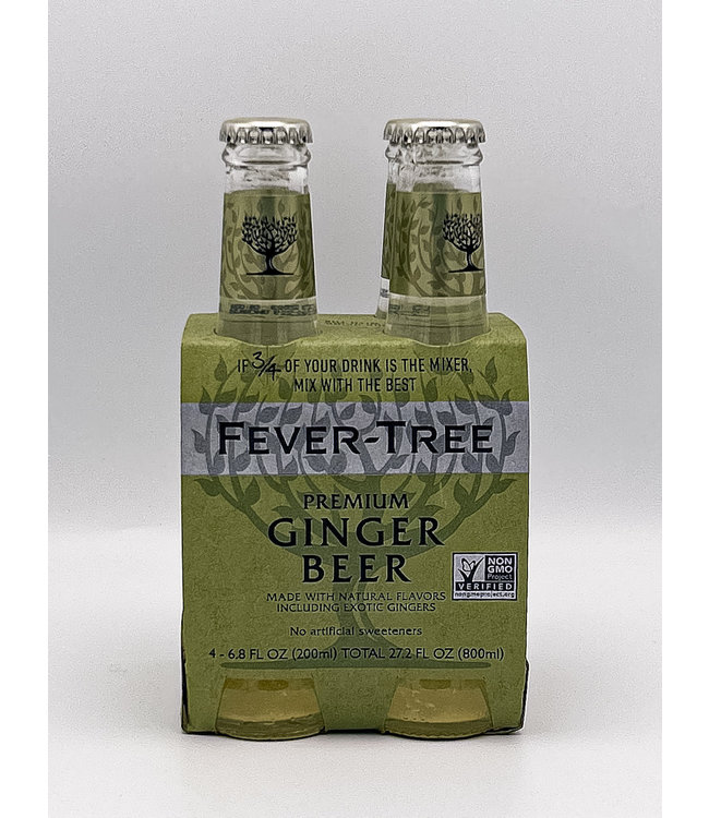 #Fever Tree Ginger Beer 4-Pack