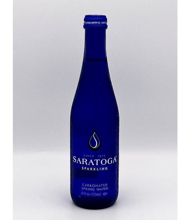#Saratoga Small Sparkling Water 12oz Single