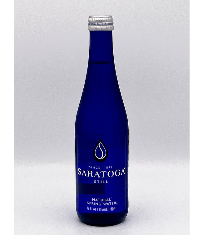 Saratoga Still Water In Glass 12 Oz Bottle