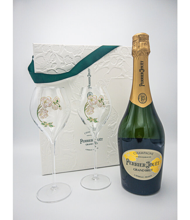 Perrier Jouet Grand Brut Champagne Gift Box