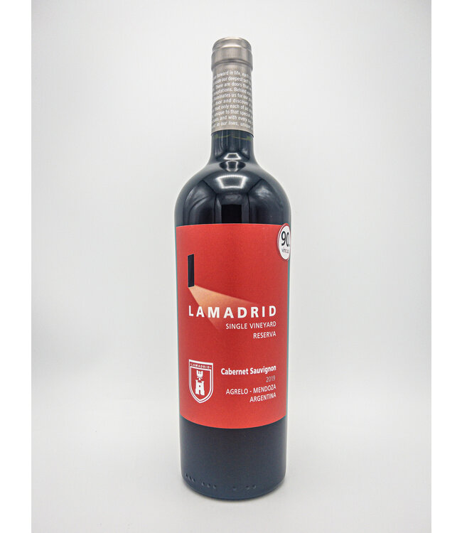 Lamadrid Single Vineyard Agrelo Cabernet Sauvignon Reserva 2019