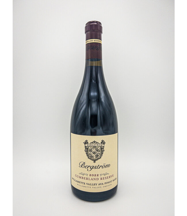 Bergstrom Cumberland Reserve Pinot Noir 2022
