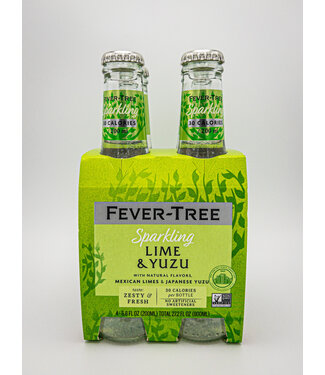 #Fever Tree Sparkling Lime & Yuzu 4 Pack
