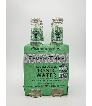 #Fever Tree Elderflower Tonic 4 Pack