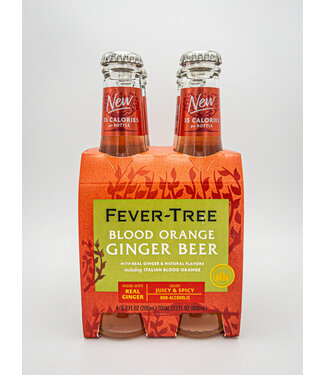 #Fever tree Blood Orange Ginger Beer 4 pack