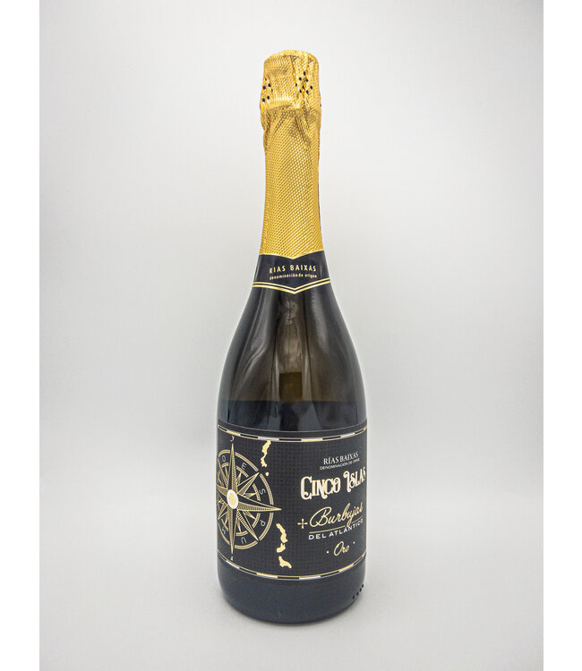 Cinco Islas 'Burbujas del Atlantico' Sparkling Albarino Oro NV