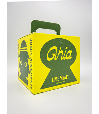 Ghia Lime & Salt Spritz NA 8oz 4-Pack